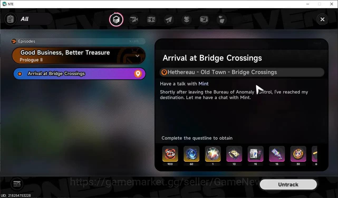 Neverness to Everness Accounts Global NA |HL 3| 2 SSR Hotori, Sakiri + Sign |Sele image 9