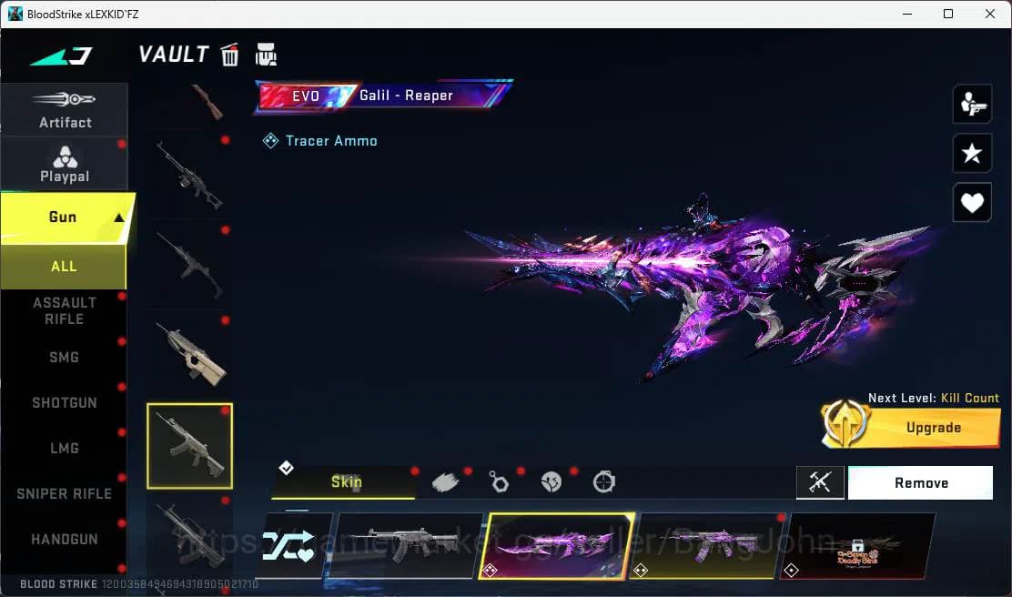Blood Strike Accounts ASIA |Eter Zero|Bleach Spike Zero|Eternal M4A1 KAG image 11