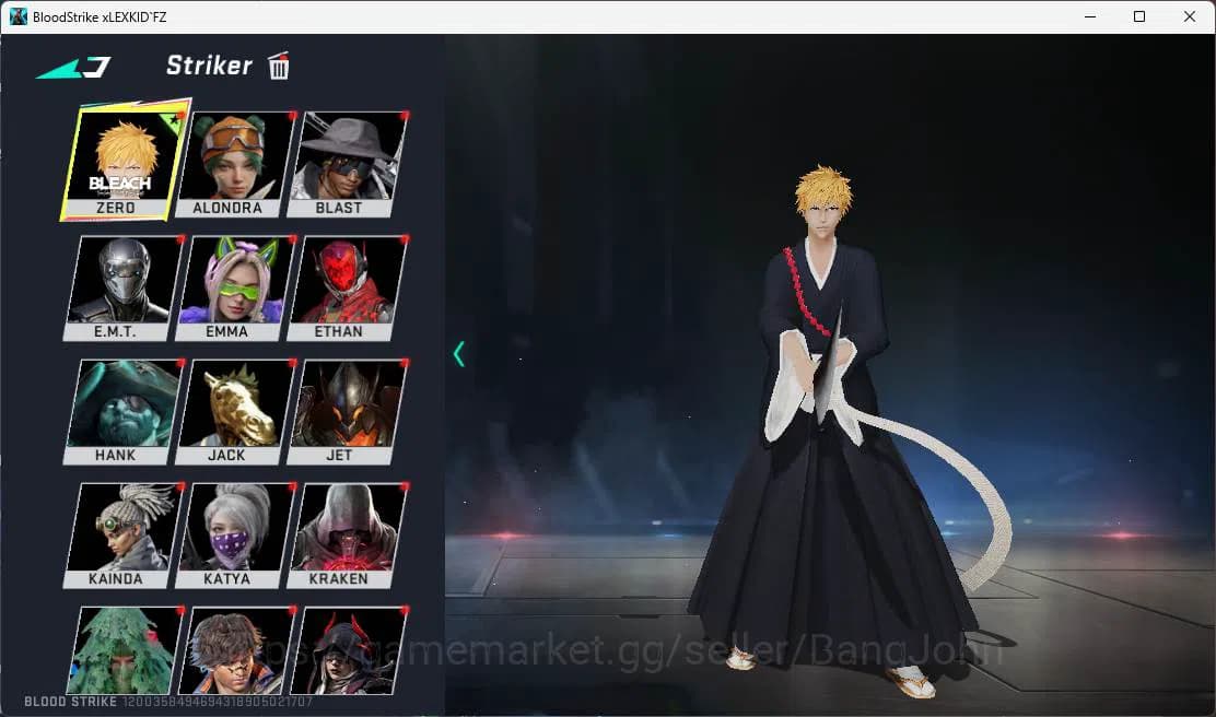 Blood Strike Accounts ASIA |Eter Zero|Bleach Spike Zero|Eternal M4A1 KAG image 19