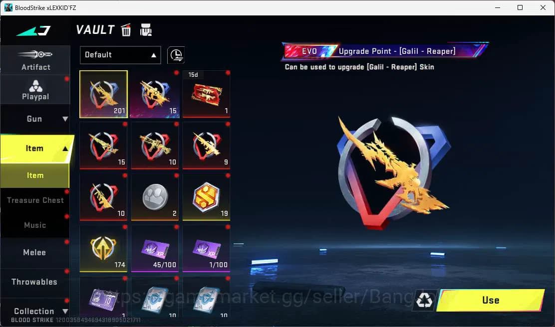 Blood Strike Accounts ASIA |Eter Zero|Bleach Spike Zero|Eternal M4A1 KAG image 6