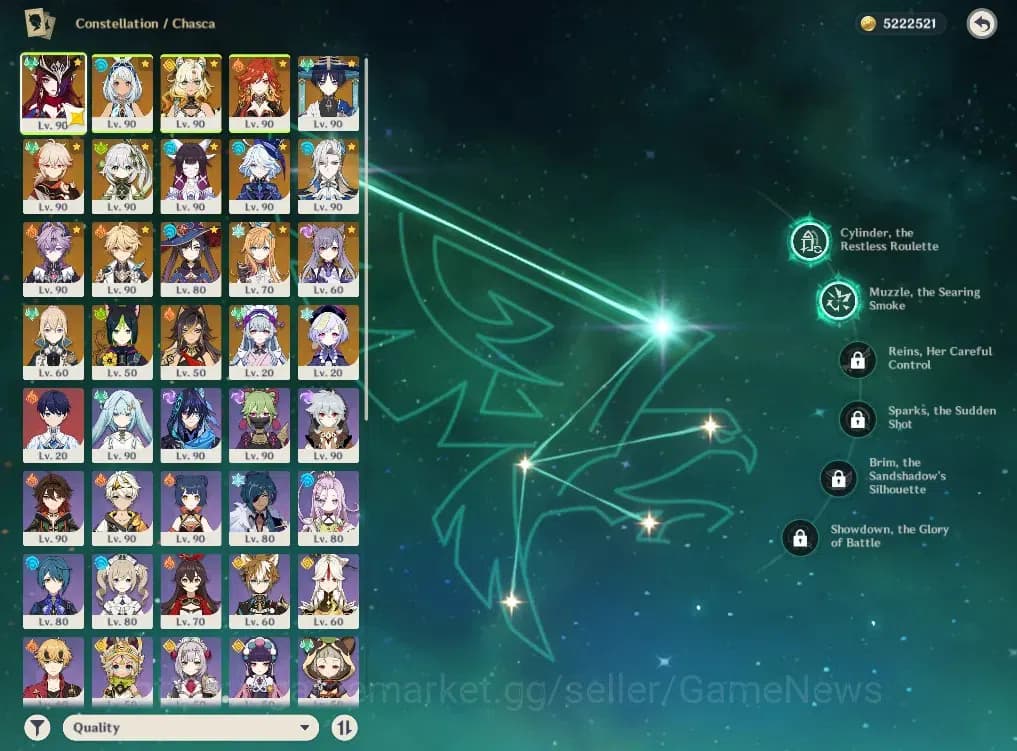 Genshin Impact Accounts ASIA|AR59|PreamTeam Neuvilete+sign,Mavuika|12Limit image 3