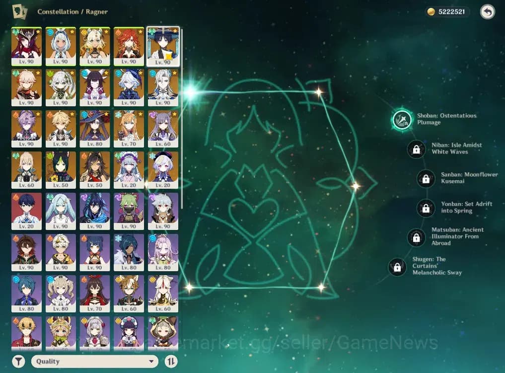 Genshin Impact Accounts ASIA|AR59|PreamTeam Neuvilete+sign,Mavuika|12Limit image 4