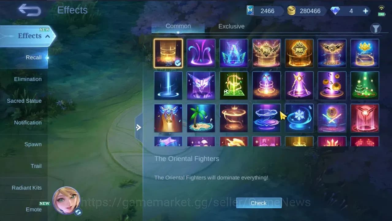 Mobile Legends: Bang Bang Accounts Hero 132|Skin226|High Glory 74|CC Natalia,SS Badan image 10