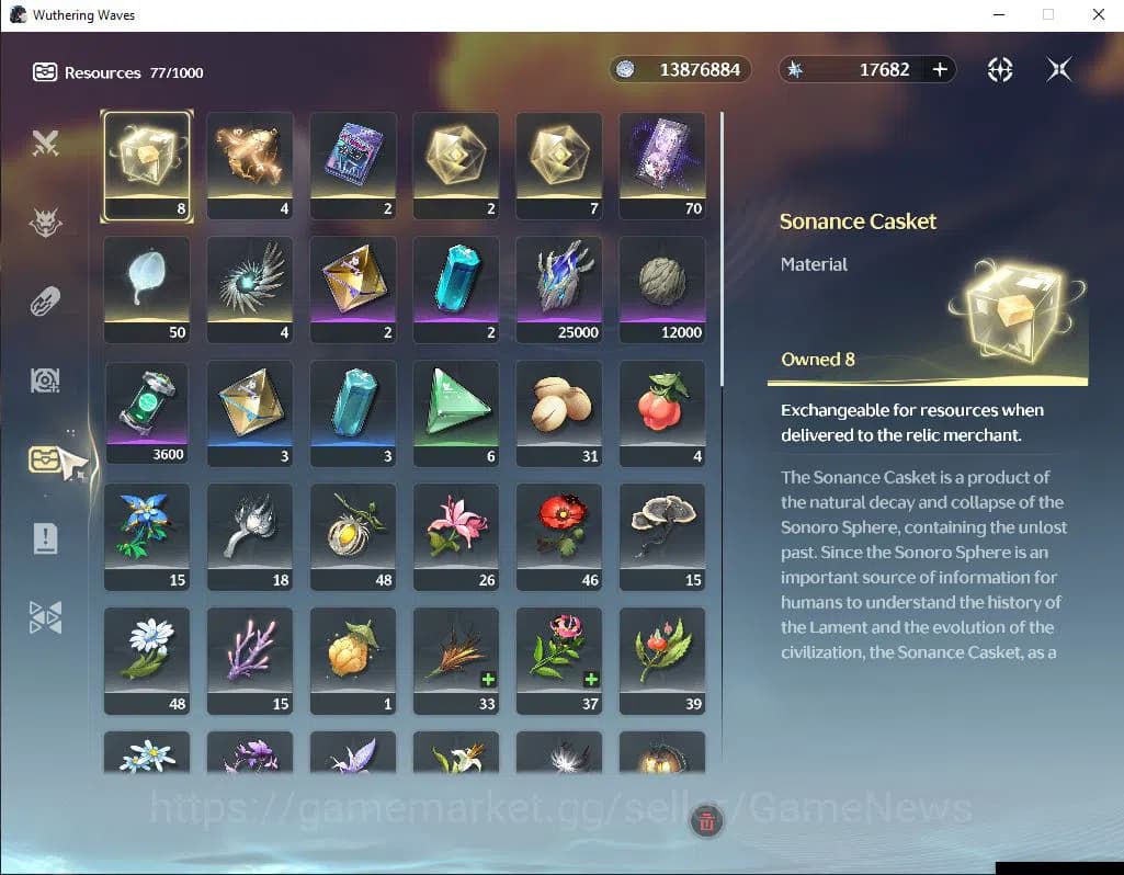 Wuthering Waves Accounts EUROPE|UL 47|17,6k Astrite+8 Lustrous+51 Coral|2 L image 12