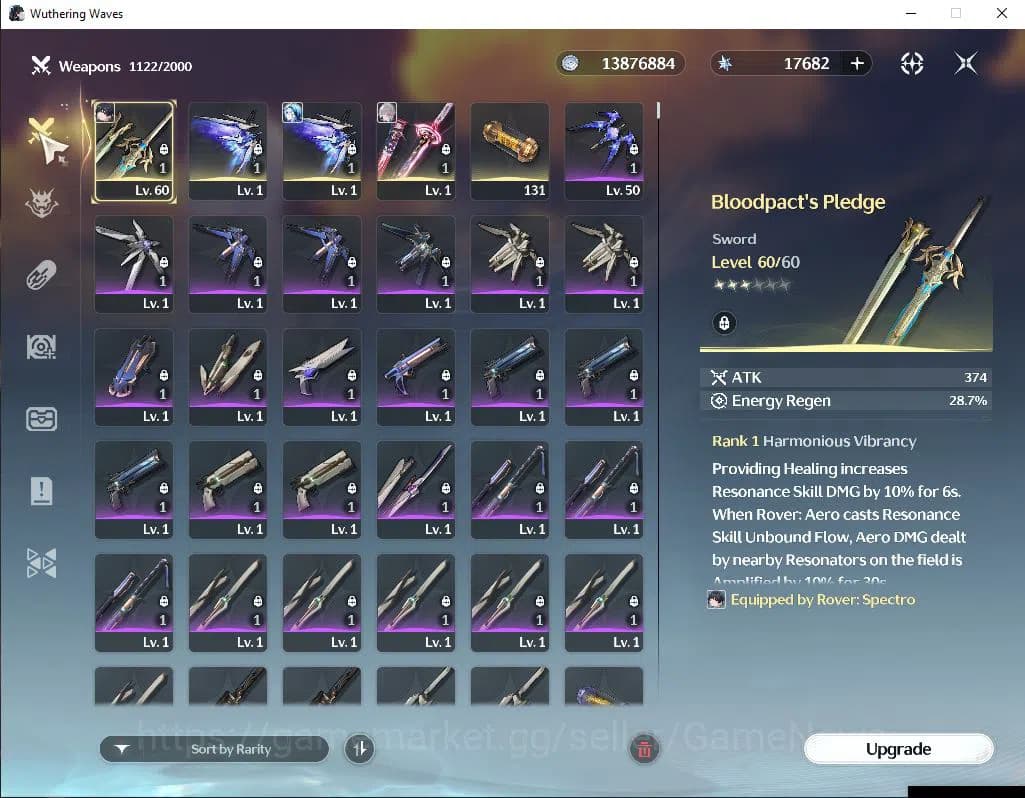 Wuthering Waves Accounts EUROPE|UL 47|17,6k Astrite+8 Lustrous+51 Coral|2 L image 15