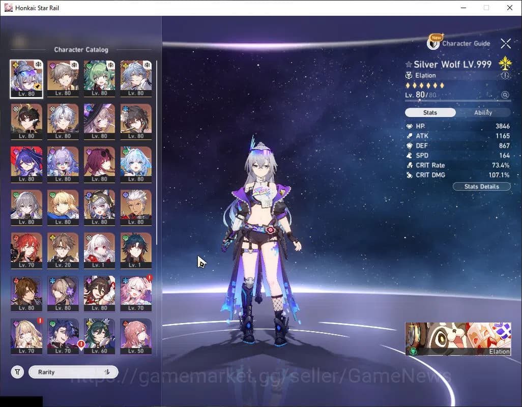 Honkai Star Rail Accounts ASIA|TL 70|Phainon Prem Team|13 Limited|[The Herta image 10