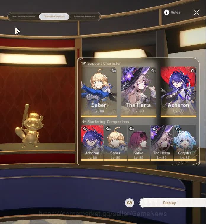 Honkai Star Rail Accounts ASIA|TL 70|Phainon Prem Team|13 Limited|[The Herta image 12