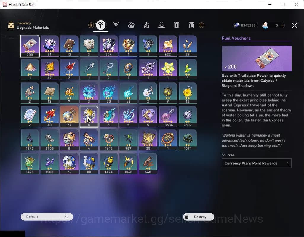 Honkai Star Rail Accounts ASIA|TL 70|Phainon Prem Team|13 Limited|[The Herta image 8