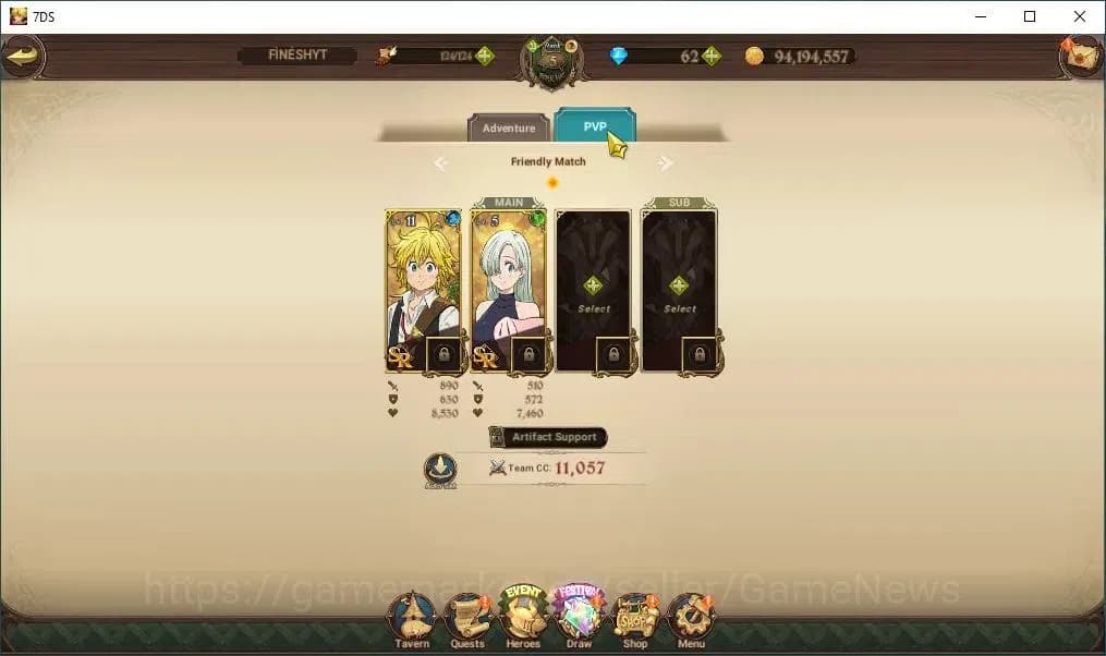 The Seven Deadly Sins: Grand Cross Accounts Asia|631K CC|1LR + 5UR+Collab Rezero|Elizabeth,Nem image 8