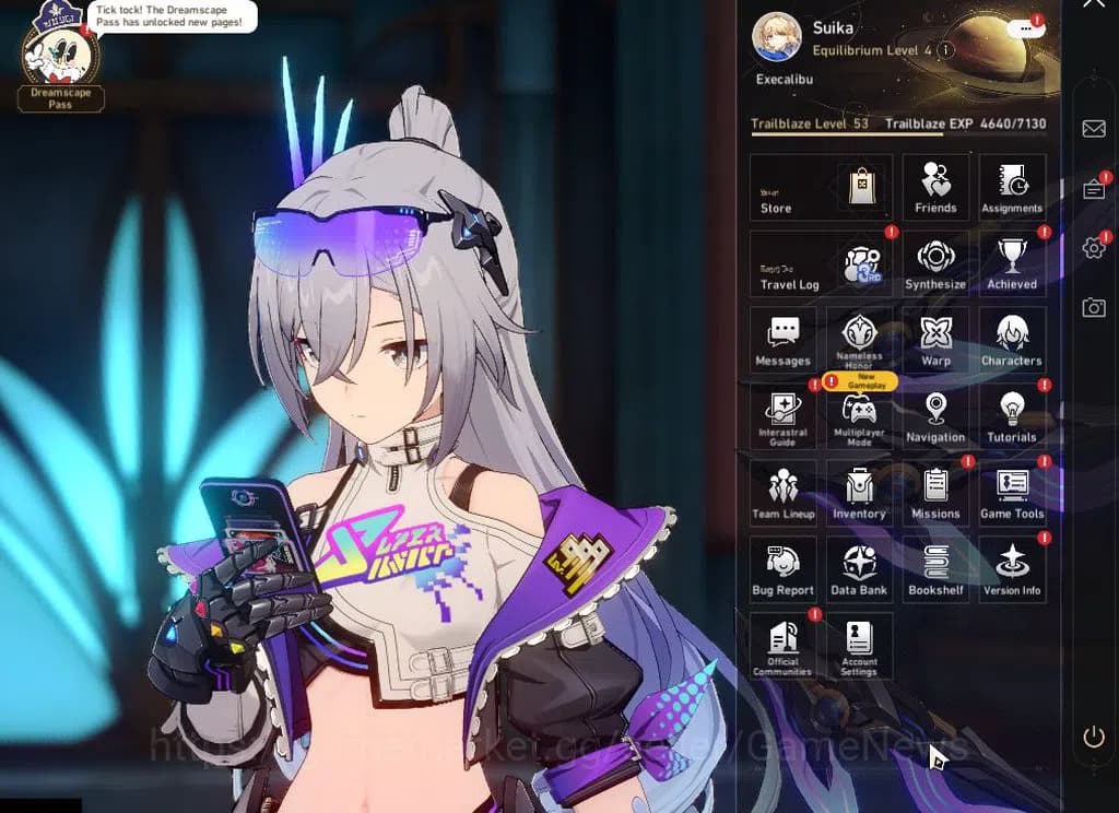Honkai Star Rail Accounts Asia|TL 53|6 Limited|Silver Wolf LV.999+Sign,Spark image 1