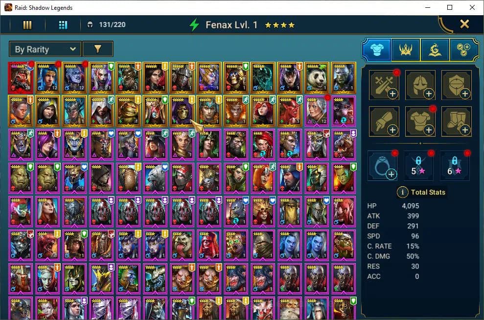 Raid: Shadow Legends Accounts Lv18 994K Power|1 Mythic(Ash'nar)|23 Legend(Ninja, image 20