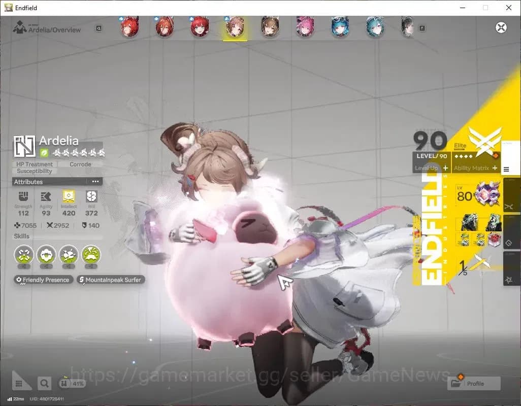 Arknights: Endfield Accounts ASIA|Lv58|8SSR(4Limited)+19(*6WEP)|(Laeva,Gilberta image 10