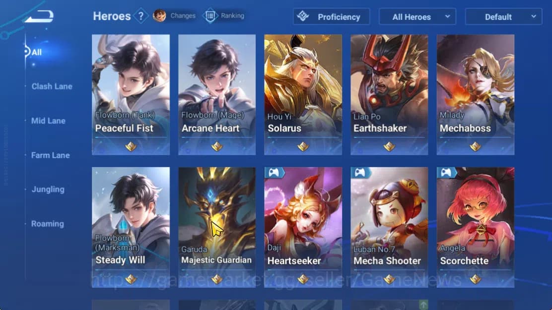 Honor of Kings Accounts Hero 7 |Starter with Legend Skin Selection Chest(D image 5