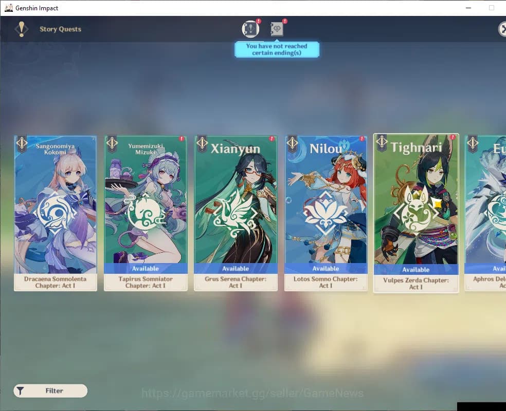 Genshin Impact Accounts ASIA|AR 45|4Limited+21(*4Character)|Chasca,Xiao,NE image 11