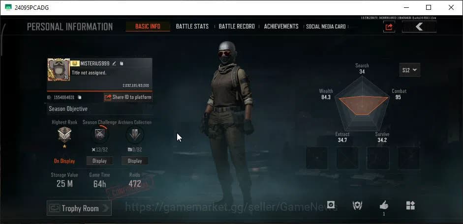 Arena Breakout Accounts MOBILE Lv30|SV 25M|CV 24M|AKM Prismatic,AK102 Graf image 11