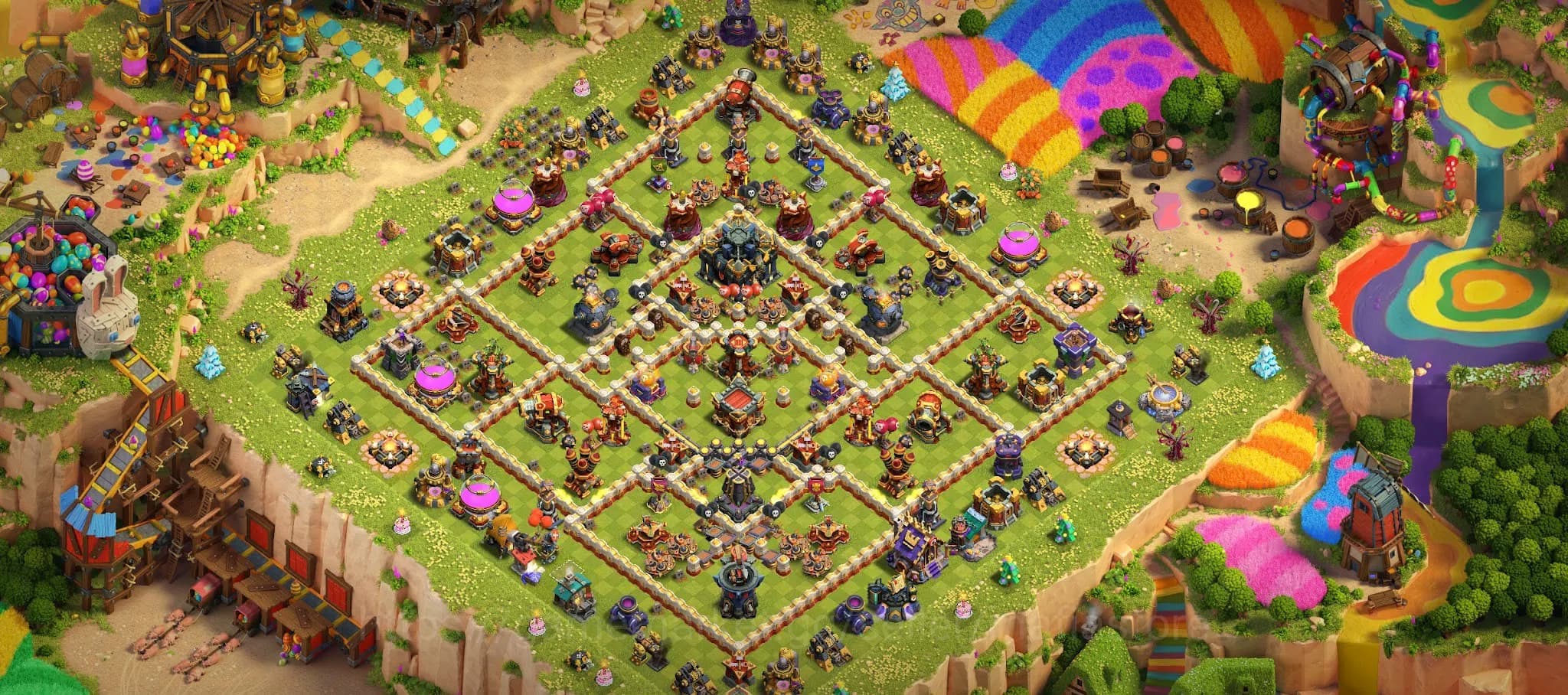 Clash of Clans Accounts TH15 OVERMAX HEROES: AQ 98, GW 69, RC 43, Battle M image 3