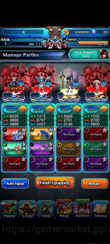 Grand Summoners Accounts Global|Rank 1|12 Ascend|S Miyu,Chloe,OF Kirisame,J image 14