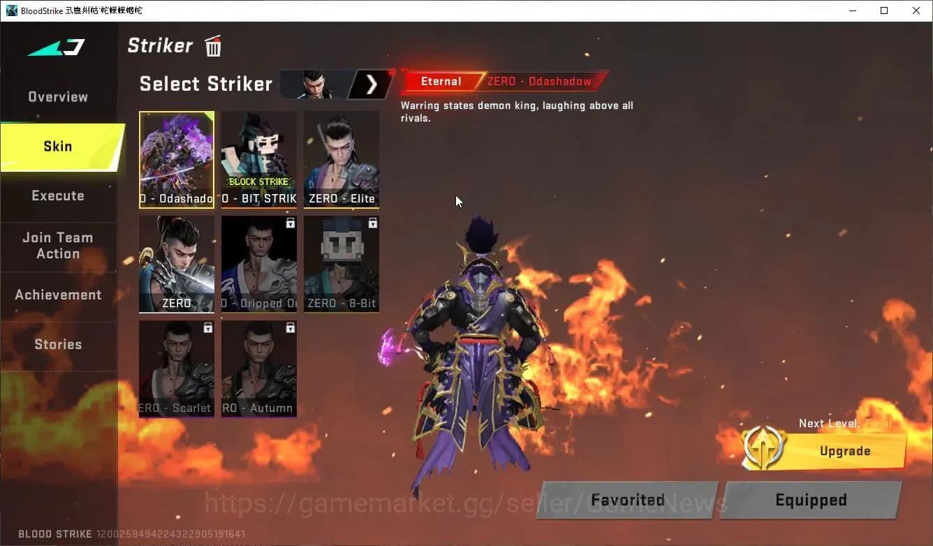 Blood Strike Accounts ASIA|ETERNAL Zero+Collab BLEACH Byakuya,EVA-KAtya, image 3