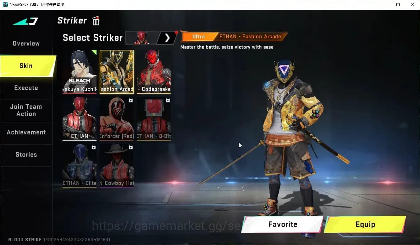 Blood Strike Accounts ASIA|ETERNAL Zero+Collab BLEACH Byakuya,EVA-KAtya, image 8