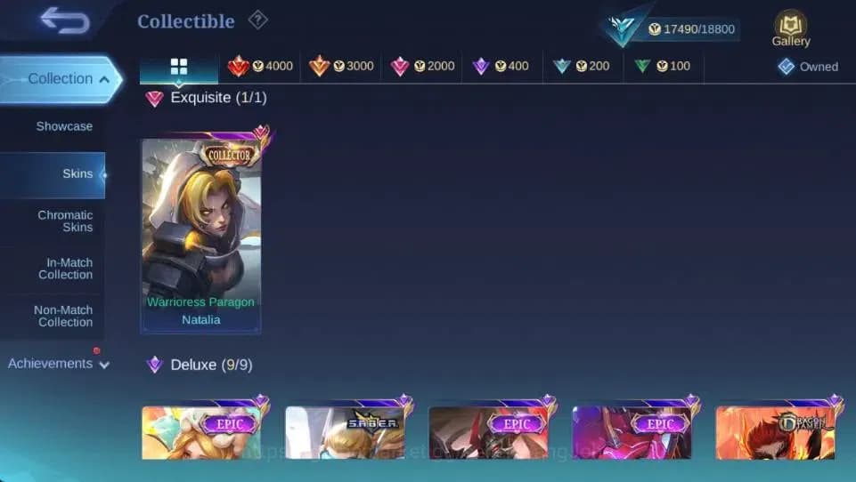Mobile Legends: Bang Bang Accounts Global|Hero 83|Skin 100|Seasoned|CC Natalia|Gara|S image 11