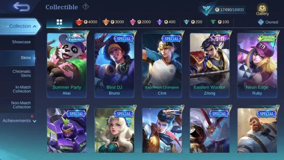 Mobile Legends: Bang Bang Accounts Global|Hero 83|Skin 100|Seasoned|CC Natalia|Gara|S image 8