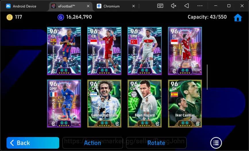 eFootball Accounts Power 3215|George BestBigtime,Scholes epic,Justin image 8