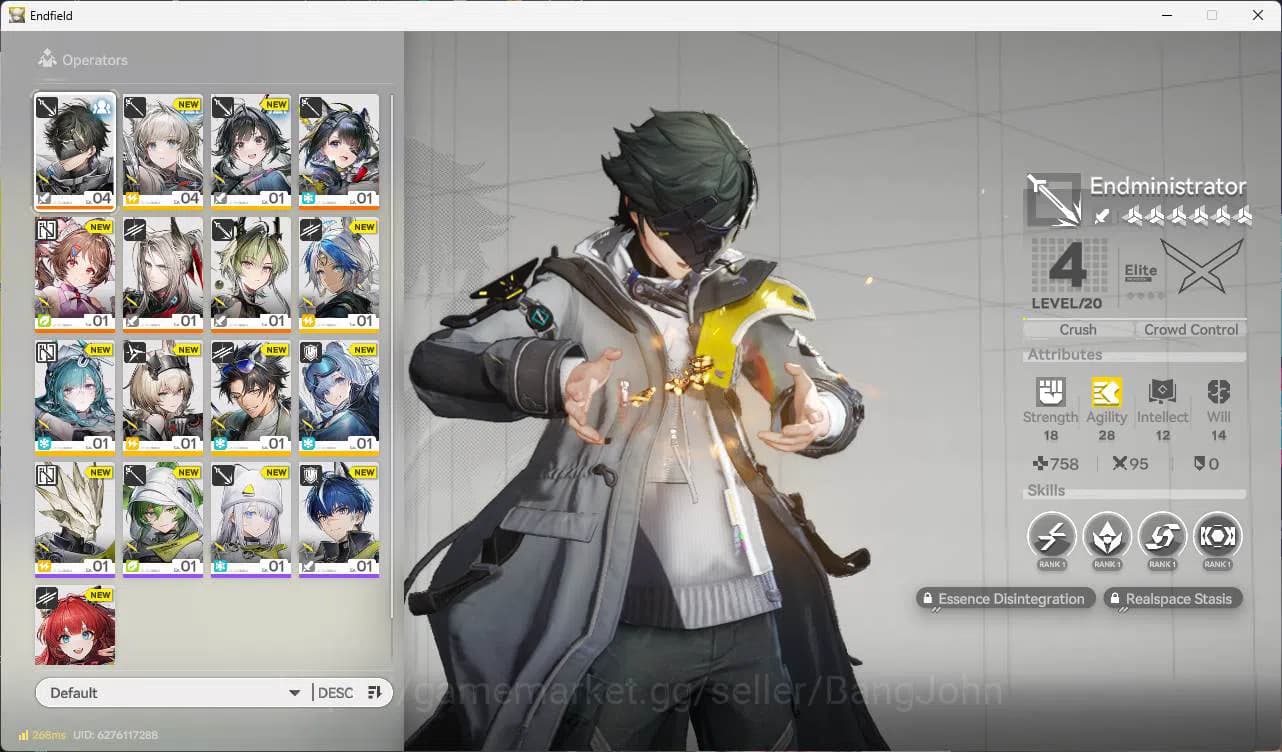 Arknights: Endfield Accounts EU | starter, tang tang, Ardelia, POGRA, lifeng, w image 3