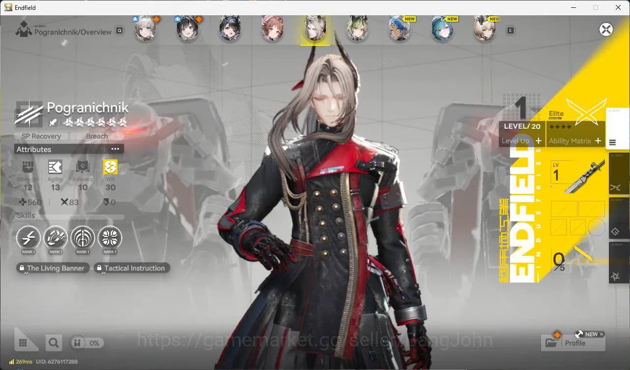 Arknights: Endfield Accounts EU | starter, tang tang, Ardelia, POGRA, lifeng, w image 5