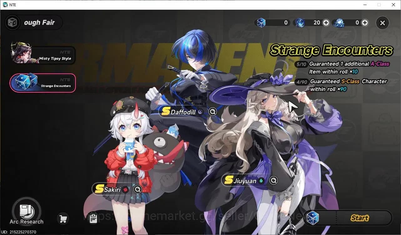 Neverness to Everness Accounts Global EU|HL 3|TL 7| 4 SSR Hotori, Jiuyuan, Sakiri image 7