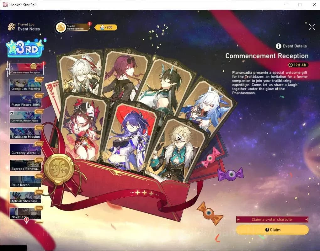 Honkai Star Rail Accounts Asia|TL 70|2,2k SJ+Selector B5|Saber Prem Team|15 image 14