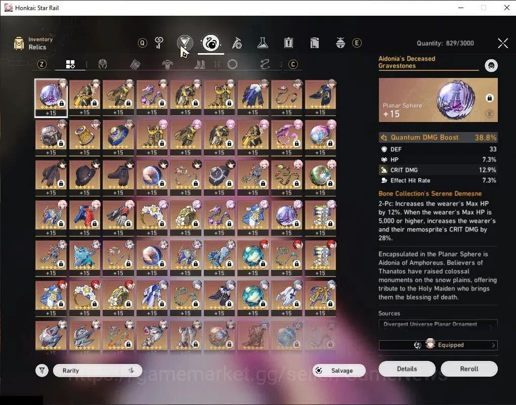 Honkai Star Rail Accounts Asia|TL 70|2,2k SJ+Selector B5|Saber Prem Team|15 image 8