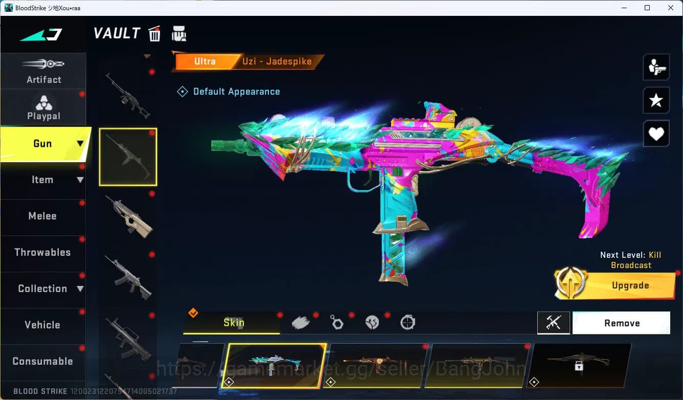 Blood Strike Accounts ASIA|ETERNAL=M82(LVL2)|COLLAB=KAR98K|LIMITED=MP7,R image 14