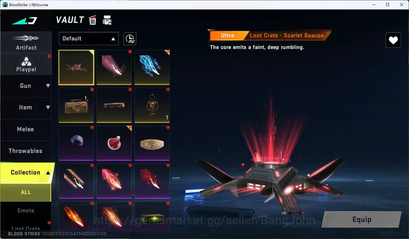 Blood Strike Accounts ASIA|ETERNAL=M82(LVL2)|COLLAB=KAR98K|LIMITED=MP7,R image 4