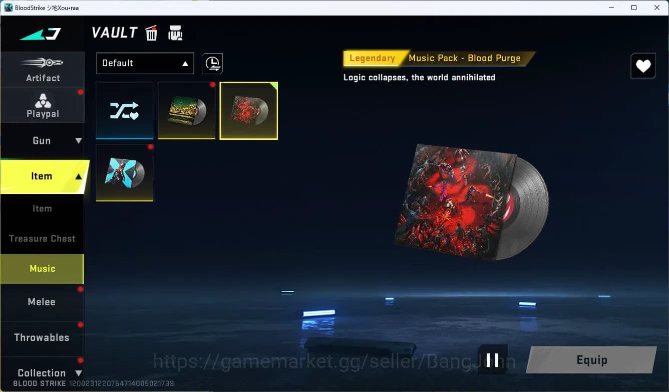 Blood Strike Accounts ASIA|ETERNAL=M82(LVL2)|COLLAB=KAR98K|LIMITED=MP7,R image 6