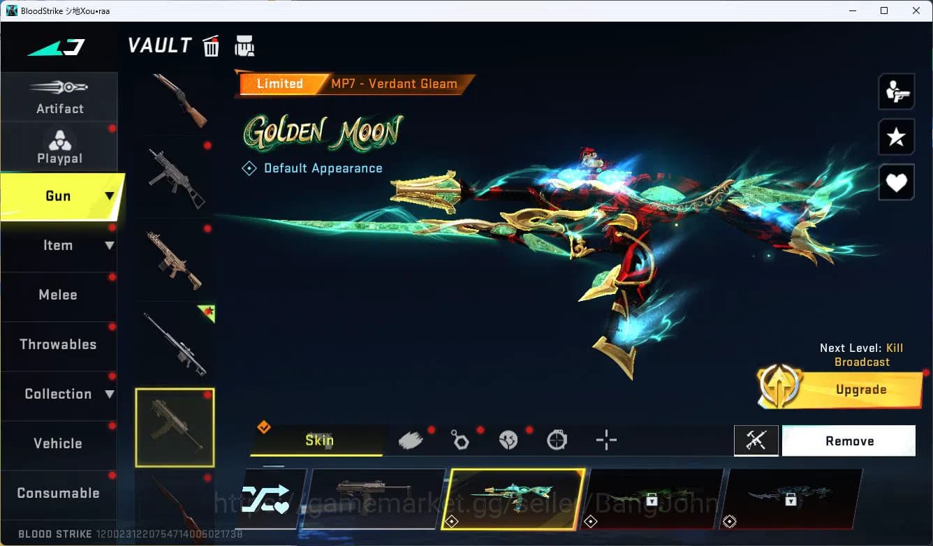 Blood Strike Accounts ASIA|ETERNAL=M82(LVL2)|COLLAB=KAR98K|LIMITED=MP7,R image 9