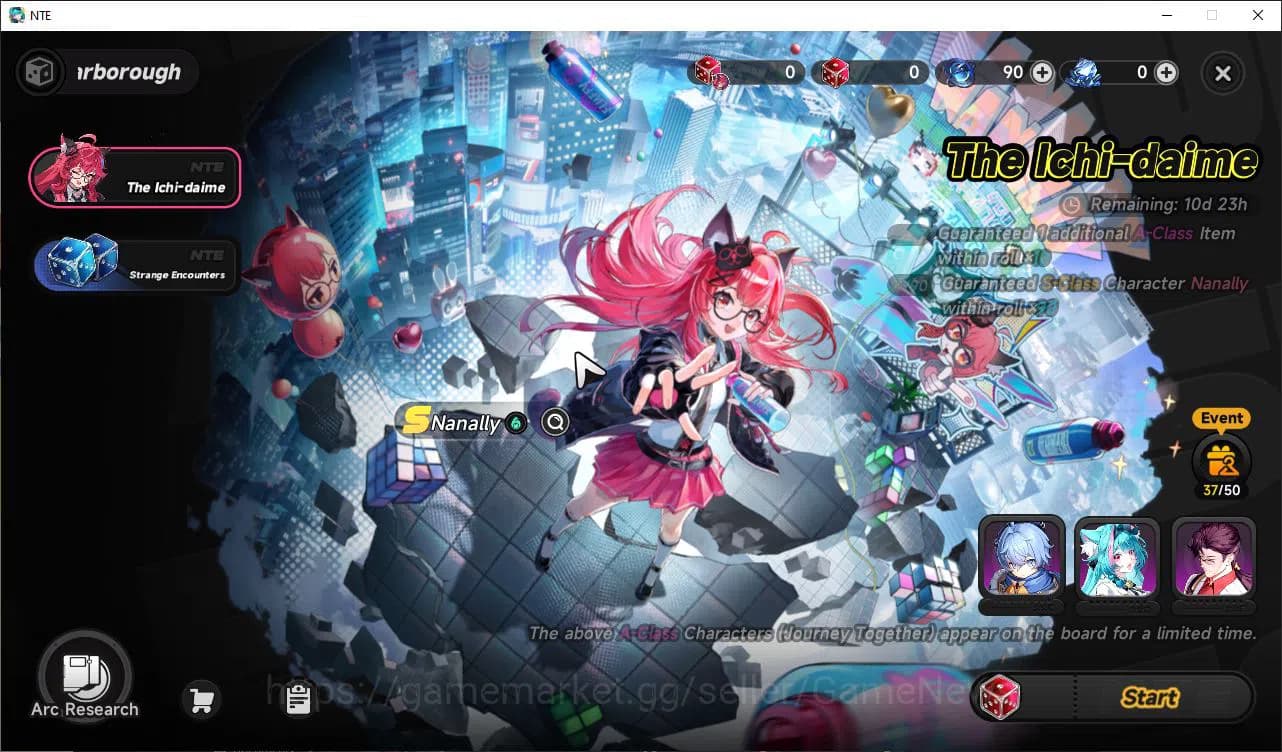 Neverness to Everness Accounts GLOBAL EU|HL 3| 1 SSR Limited Nanally |5 SR|1 S Ar image 4