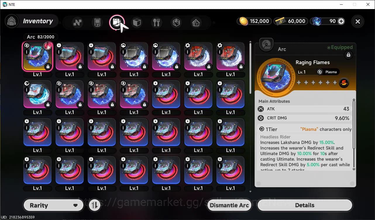 Neverness to Everness Accounts GLOBAL EU|HL 3| 1 SSR Limited Nanally |5 SR|1 S Ar image 7