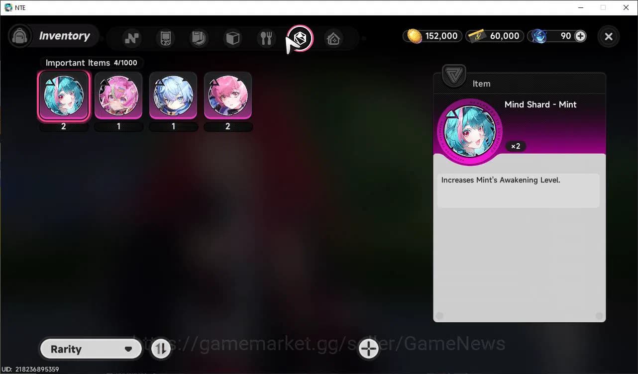 Neverness to Everness Accounts GLOBAL EU|HL 3| 1 SSR Limited Nanally |5 SR|1 S Ar image 8
