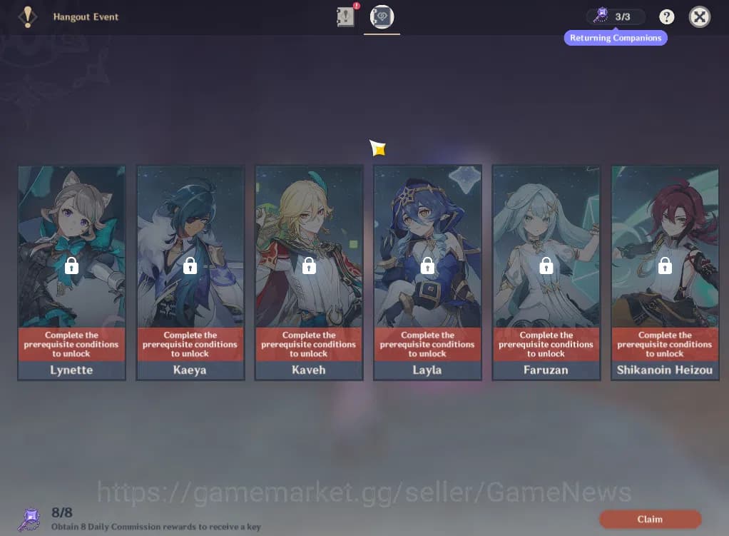 Genshin Impact Accounts ASIA|AR42|1Limited+23(*4Character)|Varesa,DilucC1| image 13