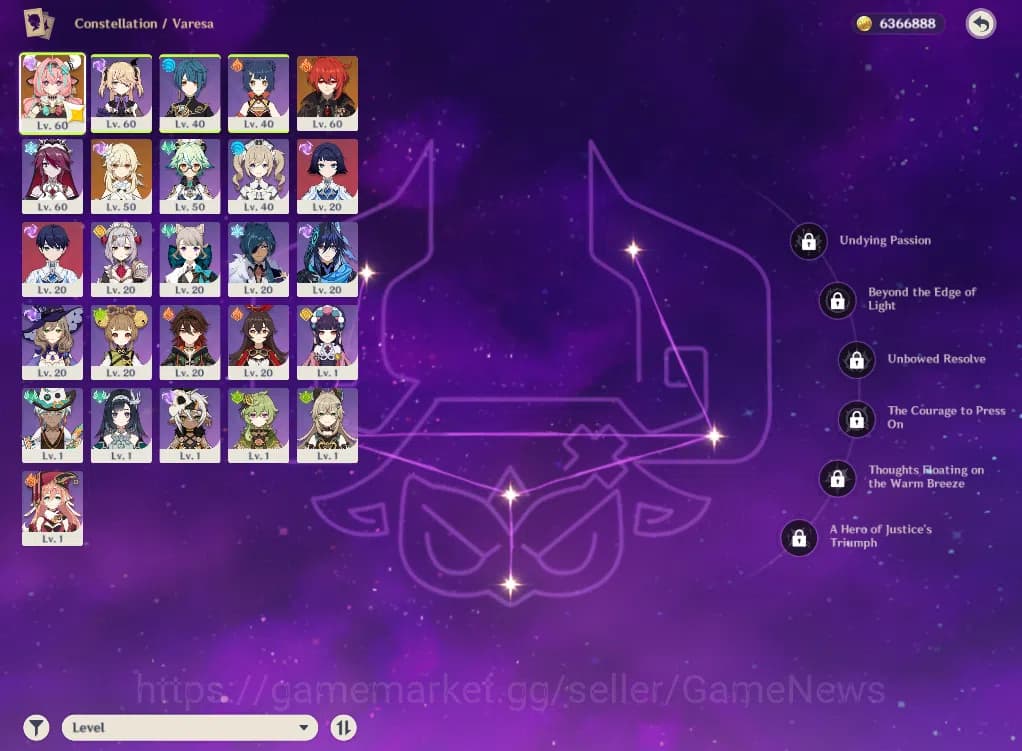 Genshin Impact Accounts ASIA|AR42|1Limited+23(*4Character)|Varesa,DilucC1| image 3