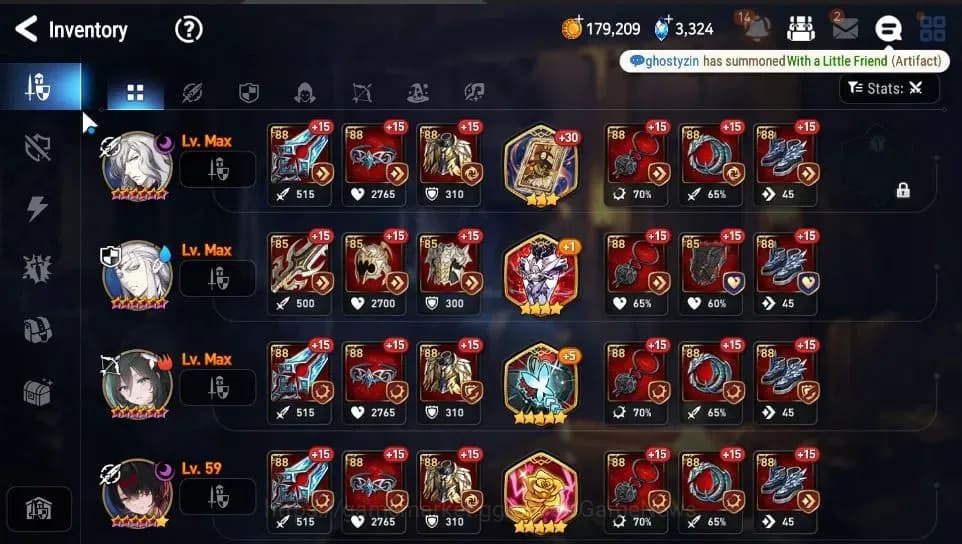 Epic Seven Accounts GLOBAL|UnVerif|New Era|5 ML(BHwayoung,Harsetti,Str image 15