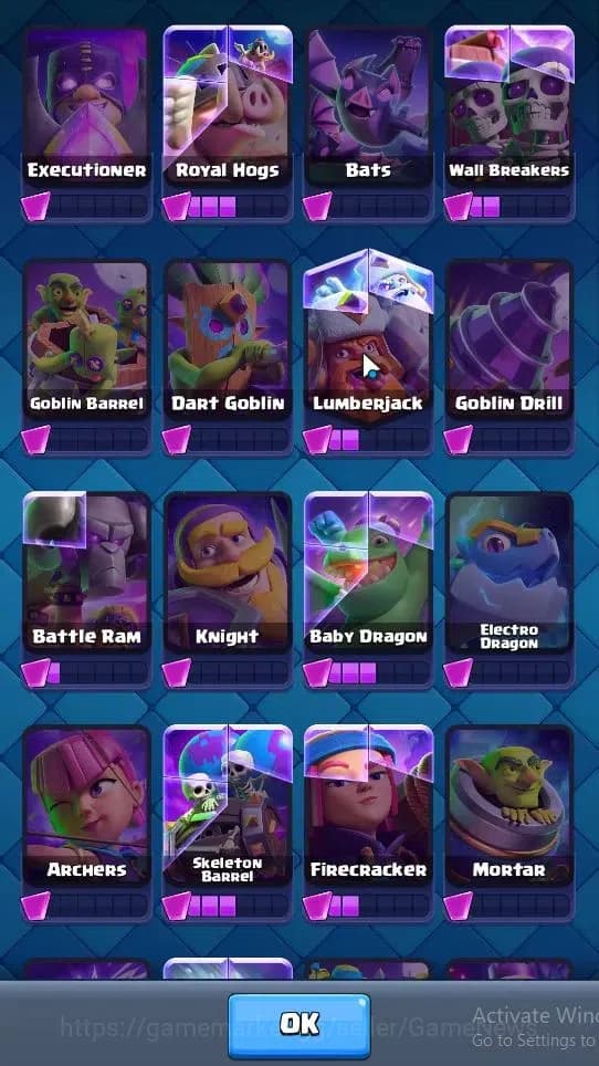 Clash Royale Accounts Lv 50|Trophy 11030|Limited Skin|KTL 14|4 Hero 7 EV image 10