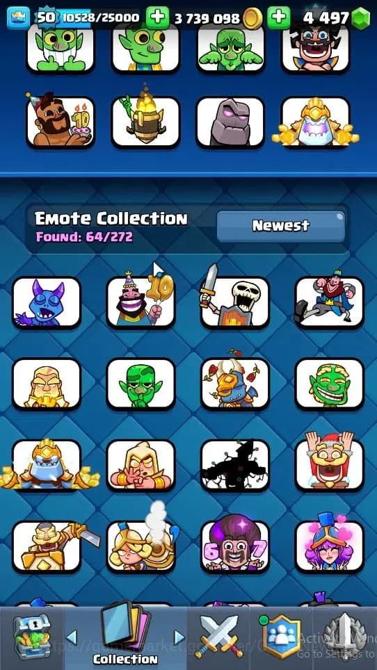 Clash Royale Accounts Lv 50|Trophy 11030|Limited Skin|KTL 14|4 Hero 7 EV image 12