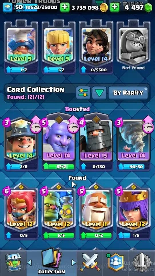 Clash Royale Accounts Lv 50|Trophy 11030|Limited Skin|KTL 14|4 Hero 7 EV image 18