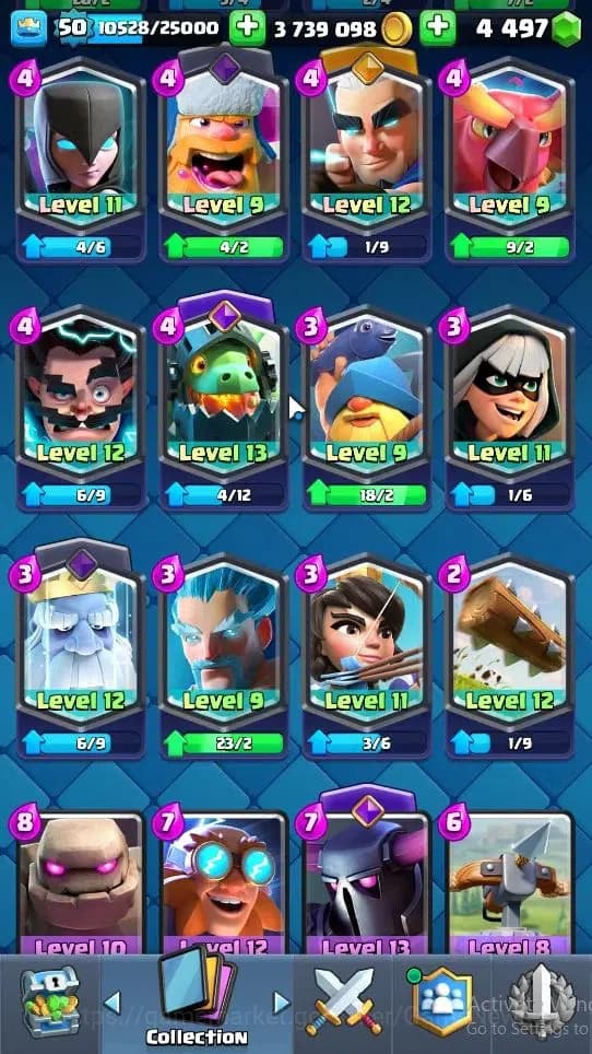 Clash Royale Accounts Lv 50|Trophy 11030|Limited Skin|KTL 14|4 Hero 7 EV image 20