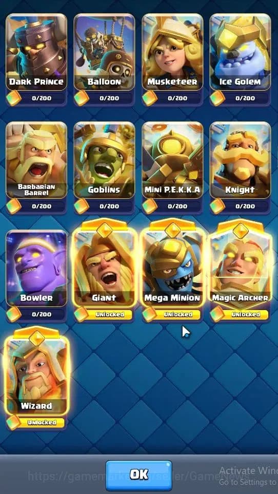 Clash Royale Accounts Lv 50|Trophy 11030|Limited Skin|KTL 14|4 Hero 7 EV image 6