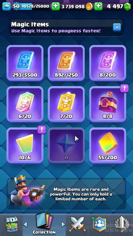 Clash Royale Accounts Lv 50|Trophy 11030|Limited Skin|KTL 14|4 Hero 7 EV image 7