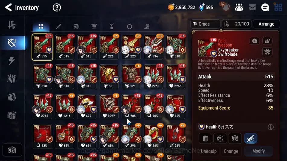 Epic Seven Accounts GLOBAL Unverif| 8 ML (Belian,NC Landy,AC Leika,Etc image 12