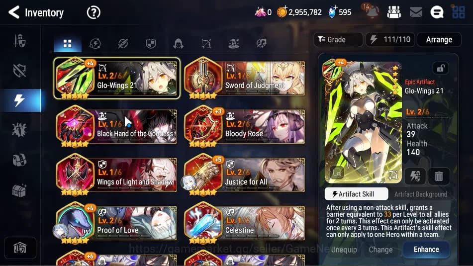 Epic Seven Accounts GLOBAL Unverif| 8 ML (Belian,NC Landy,AC Leika,Etc image 13