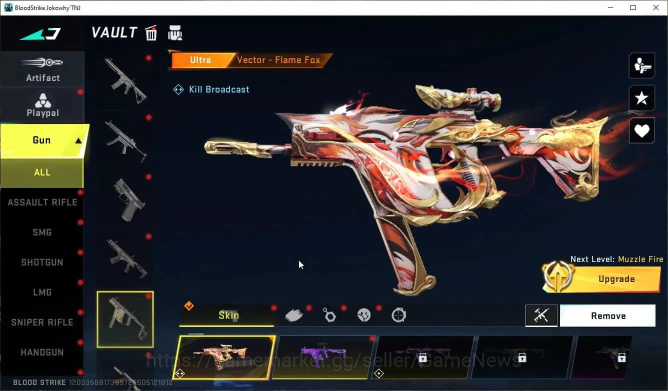 Blood Strike Accounts ASIA|Collab 7DS QBZ95,EVA-SCAR+8 ULTRA[Katya-Flux, image 10
